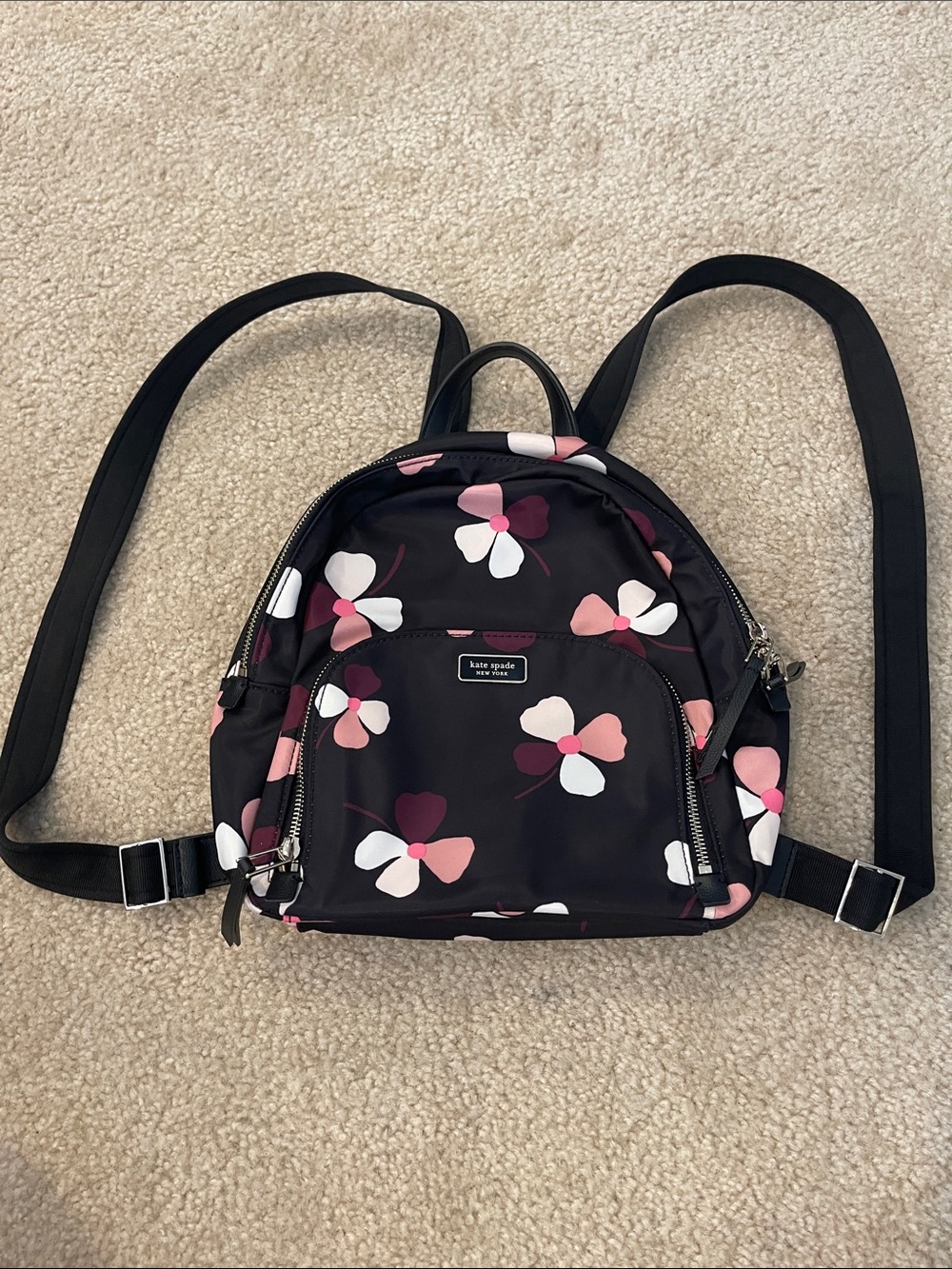 Kate spade floral mini back pack